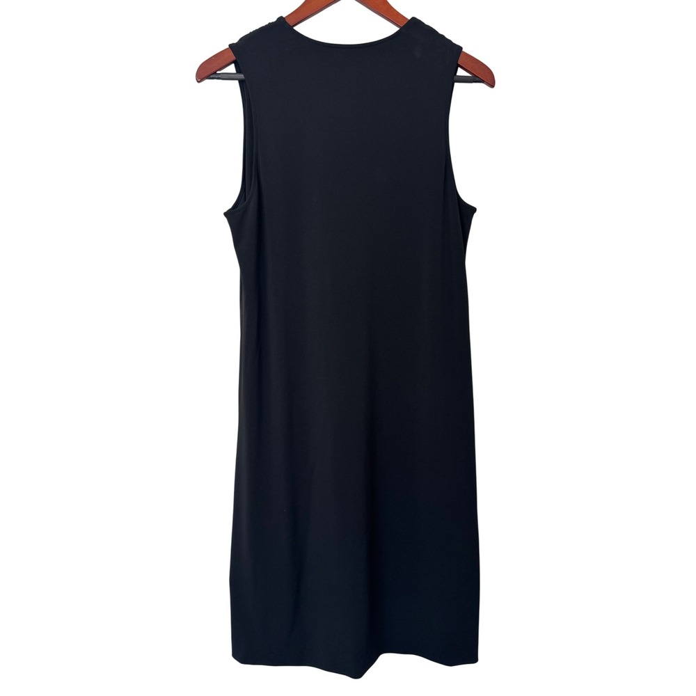 Vince Black Sleeveless Shift Dress Women's‎ Minimalist Size Large - Picture 3 of 5